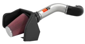 Chevrolet Silverado Performance Air Intake - K&N Engineering - 77 Metal Intake - `99-`04